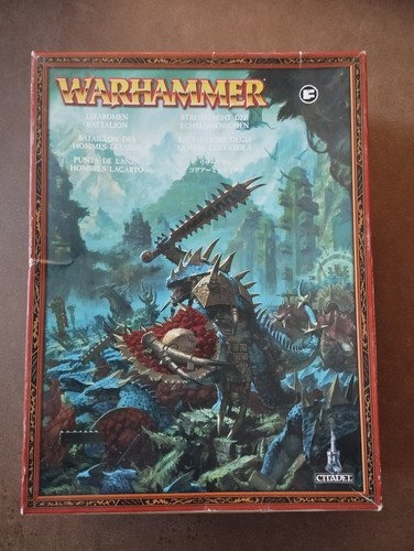 Warhammer lizardmen battalion - warhammer,