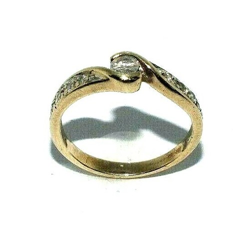 Damen 9ct gelbgold - damen,