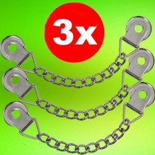 3 x Mantelaufhänger Metall Aufhänger Jacken annähen nähen Jackenaufhänger