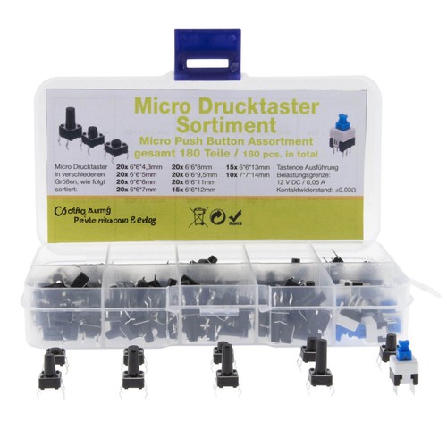 Micro drucktaster sortiment - micro,