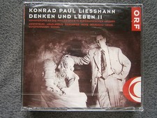 Konrad Paul Liessmann: Denken und Leben II, Philosophie Hörbuch, 4 CD, Neu & OVP