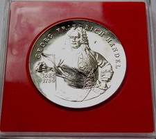 Georg-Friedrich Händel -  Deutscher Komponist aus Halle/Saale  40mm DDR Medaille
