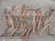 Konvolut barocke Beschläge um 1780 / Barock / Schmiedeeisen / Handarbeit / Antik