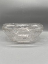 „Eisch Glaskultur Germany“ Große Glas-Umkehrtisch-Dekoschale