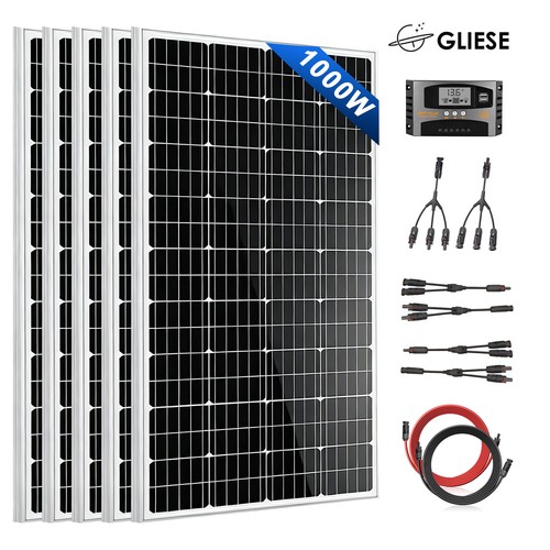 1000w 12v solar set - 12v,