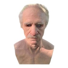 Alter Mann Maske Latex