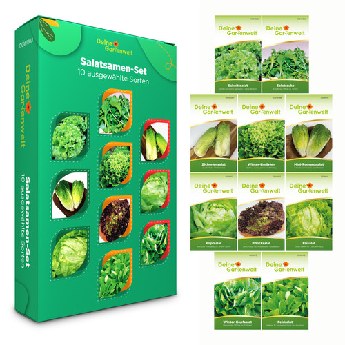 Salatsamenset sorten samen - 10,