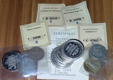 Silber Münzen Sammlung