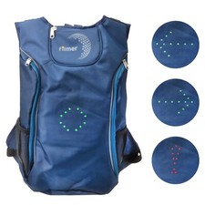 Fahrrad Rucksack mit Blinkfunktion E-Scooter LED Blinker Sicherheit 4 Signale