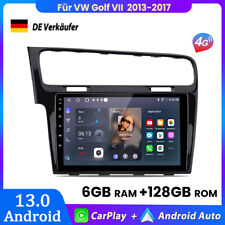 Für VW Golf VII 2013-2017 Carplay Android13.0 Autoradio GPS NAVI BT DAB+ 6+128GB