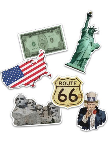 Usa amerika konfetti - usa, länder