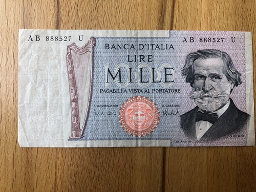 Italien 1000 lire 1973 - italien,
