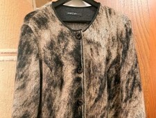 Marc Cain Longblazer Strickjacke  Woll Mix N6 NP 549€