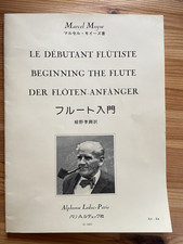 Marcel Moyse, Der Flöten-Anfänger, Schule für Querflöte