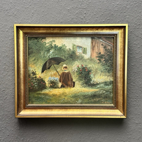 ölgemälde der maler im - Ölgemälde,