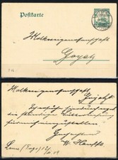 Kolonien, Togo: Ganzsache GA