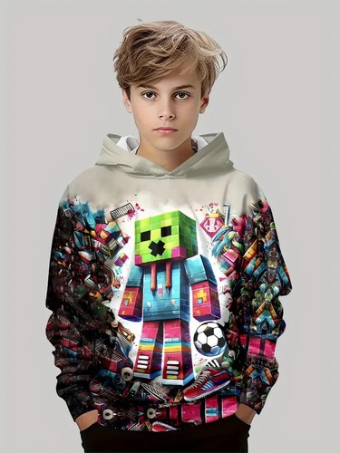 Jungen druck langarm - jungen, hoodie