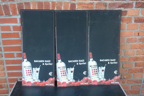 Bacardi razz schreibtafel - 3x,