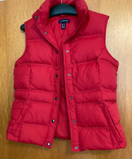 Lands'End  * Damen Weste * 80% Daunen *  Größe S * superleicht * rot