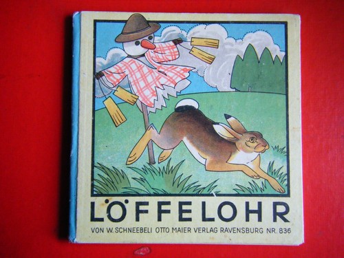 Altes bilderbuch löffelohr - bilderbuch:,