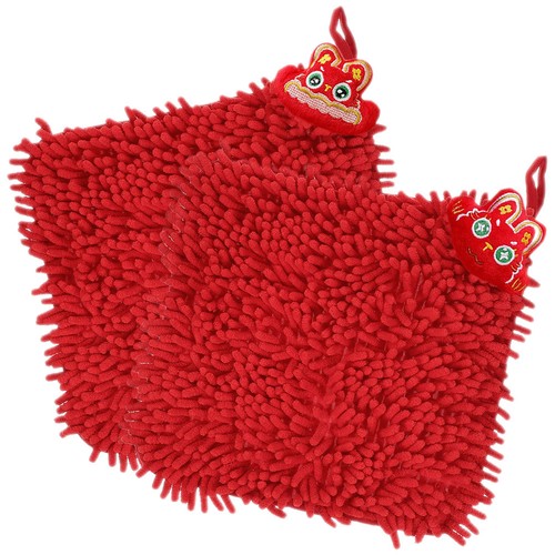 Pcs chenille handtuch - 2,