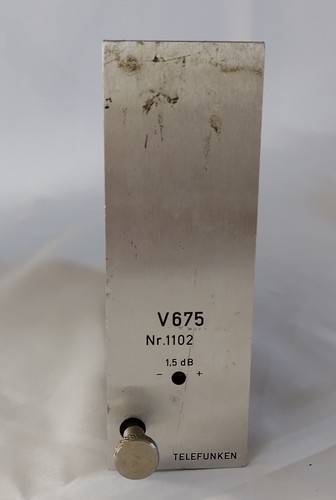 Telefunken 675 verstärker - telefunken, v
