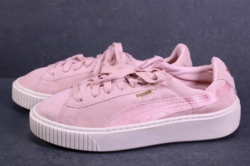 Puma sneaker suede platform - sneaker,