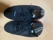 Schuhe Schwarz Regenbogen Sohle  (40)