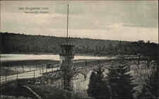 Bergisches Land alte s/w AK ~1910 Partie an der Remscheider Talsperre Remscheid