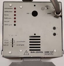 Balzers QME125 Quadrupol Massenspektrometer Filterelektronik Installationswinkel