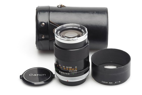 Canon 135mm chrome - fd, 3.5/135mm