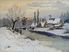 Ölgemälde SIGNIERT B. ROBERT