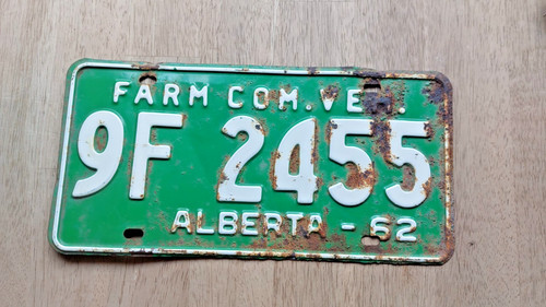 Nummernschild kanada alberta - kanada,