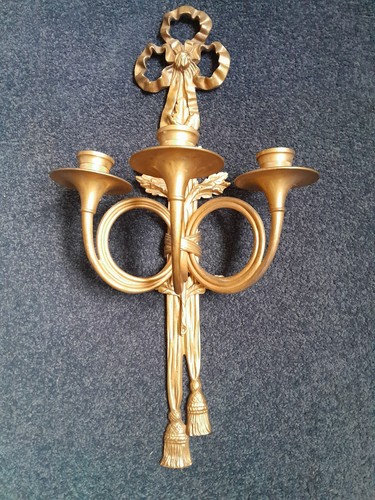 Bronze feuervergoldete