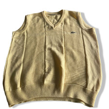 Vintage Herren Gelb Lacoste