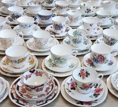 Vintage english bone china - vintage,