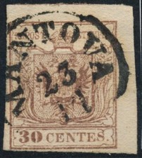 LOMBARDEI-VENETIEN 1850 30C