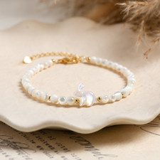 Dainty Mother of Pearl Rabbit