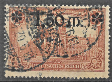 Deutsches Reich 117 gestempelt