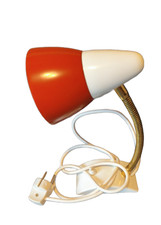 Kleine Schreibtischlampe 50/60 er Jahre Nachttisch Vintage Lampe