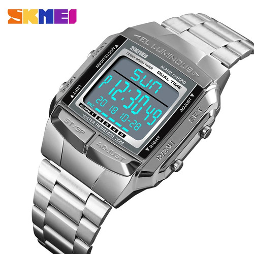 Digitale armbanduhr mit - armbanduhr,