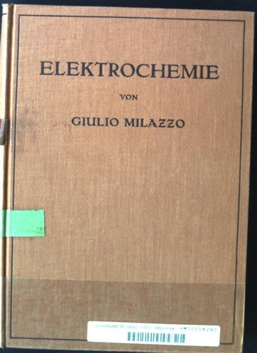 Elektrochemie theoretische - elektrochemie,,