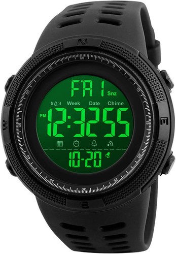 Herren digitaluhr 50m - herren,