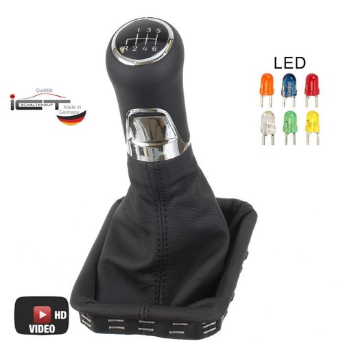 Schaltknauf schaltsack leder - schaltknauf,