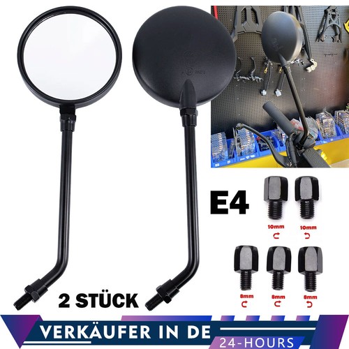 Stück rund motorrad spiegel - 2,