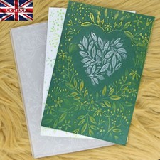 3D Blätter und Herz Design Multi Tiefe Prägefolder, Liebe, Blumen, Blatt, H0