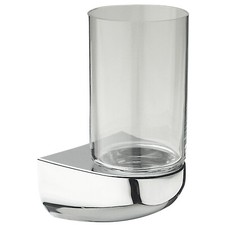 Glashalter verchromt mit