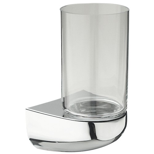 Glashalter verchromt mit
