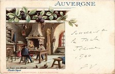 CPA Auvergne Modele Depose FRANCE FOLKLORE (789317)