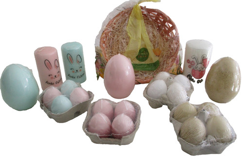 Mega kerzenpaket rosa blau - mega,